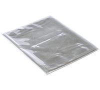 Decorline Plain Transparent Crystal Oval Tablecloth, Multi-Colour, 140 x 240 cm