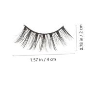 DECORNIJIA 1 Box Natural False Eyelash Extensions Lightweight Curl Lashes for Women and Volume Enhancer for Bigger Deeper Eyes Comfortable Wear for Daily and Special Occasions