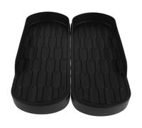 DECORNIJIA 1 Pair Non-slip Rowing Machine Foot Holders, Stable Plastic Exercise Bike Pedals Replacement for 50mm Fitness Stepper and Elliptical Trainer, Home Gym Accessories