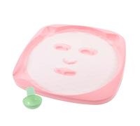 DECORNIJIA 1 Set DIY Face Mask Mold Set Skincare Tool Kit with Spoon for Homemade Masks Reusable Easy to Clean Facial Plates for All Skin Types