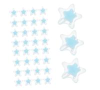 DECORNIJIA 100 Pcs Acrylic Star Shape Beads Small Colorful Craft Beads for Jewelry Making DIY Bracelets Necklaces Keychains Independence Day Decorations