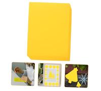 DECORNIJIA 100 Sheets Colored Folding Paper Golden for DIY Crafts Painting Origami Print Paper Kit for Classroom Art Projects and Family Activities