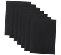 DECORNIJIA 100pcs Colored Cardstock Paper Thick DIY Craft Supplies for Drawing Origami Scrapbooking Handmade Art Projects Black