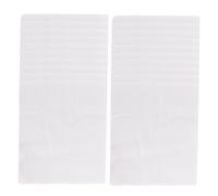DECORNIJIA 100pcs Disposable Gauze Facial Mask Paper with Great Absorption and Easy to Use Features, White Skin Care Sheets for Business Trip and Traveled Use