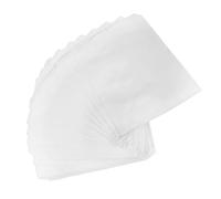 DECORNIJIA 100Pcs Disposable Greaseproof Food Paper Bags Oil Frying Snack Storage Pouches Portable for Camping Picnic Popcorn Hot Dogs Nuts