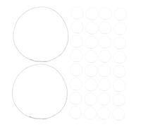 DECORNIJIA 100pcs DIY Floral Wire Stems White Gauge Flexible Flower Wire for Crafts Bouquet Arrangements Wreath Making and Party Decorations