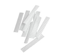 DECORNIJIA 100pcs Makeup Brush Protective Sleeves Pe Net Covers for Clean and Organized Makeup Tools for Travel and Daily
