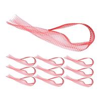 DECORNIJIA 100pcs Reusable Mesh Produce Bags for Fruits Vegetables and Seafood Boil Cooking Breathable Netting with Polypropylene Fresh Keeping Potato Storage and Fruit Protection Mesh Net