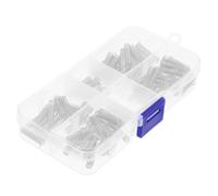 DECORNIJIA 100pcs Stainless Steel Mini Compression Springs Kit for DIY Repair Projects Mechanical Springs Assortment for Doors Cars and Home Maintenance