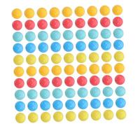DECORNIJIA 100PCS Tiny Colored Plastic Counting Beads for Math Learning Precise Probability Balls for Classroom Activities and Elementary Education