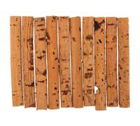 DECORNIJIA 10Pcs 6Mm Soft Cork Fishing Float Sticks for Carp and Bream Rig Floater Accessories, Wooden Buoyancy Floaters for River and Outdoor Float Fishing Setup