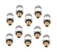 DECORNIJIA 10PCS Capacitive Stylus Pen Replacement Tips Mesh Fiber Conductive Touch Screen Stylus Nibs M5 Outer Thread Universal for Drawing and Writing