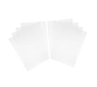 DECORNIJIA 10pcs Clear Translucent Plastic Stencil Sheets for Printing Pen Drawing Reusable Thick Tracing Boards for Spray Painting and Craft Making