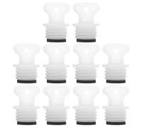 DECORNIJIA 10pcs Hot Water Bottle Rubber Caps Replacement Stoppers Leakproof Sealing Plugs for Winter Water Bags -Resistant