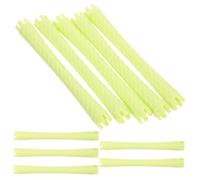 DECORNIJIA 10pcs Plastic Flexible Curling Perm Rods Hair Rollers for Short and Long Hair Women Styling Cold Wave Curlers Random Color