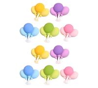 DECORNIJIA 10PCS Resin 3D Flatback Cloud Charms DIY Phone Case Hair Clip Shoe Decoration Accessories, Mini Ornaments for Scrapbooking Craft