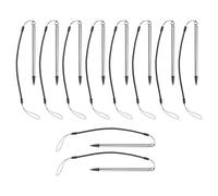 DECORNIJIA 10pcs Resistive Touchscreen Stylus Pen for Tablet Drawing Capacitive Screen Touch Pen Spring Rope Reader Screen