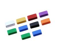 DECORNIJIA 10pcs Silicone Watch Strap Loops Movable Rings Watch Band Bezel Accessories Replacement Soft Comfortable Variety Colors