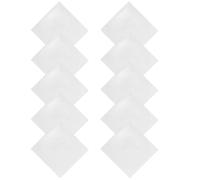 DECORNIJIA 10Pcs Sticky Table Tennis Paddle Protective Film Adhesive Sheet Round Cover for Racket Surface Protection Portable Pack for Ping Pong Bat Maintenance