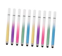 DECORNIJIA 10pcs Stylus Disc Capacitive Pen Portable Screen Touch Pen for Tablet Writing and Drawing Phone