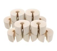 DECORNIJIA 10pcs Universal Door Stoppers Foam Finger Pinch Guards for Pet Safety and Child Protection, Soft Cushion Anti-Collision Door Bumpers for Office Bedroom Nursery Use