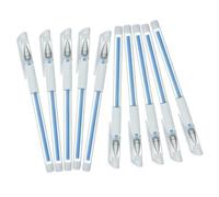 DECORNIJIA 10pcs Waterproof Eyebrow Marking Pens Positioning Pen Portable Makeup Skin Markers for Cosmetic Artists and Professionals