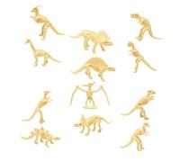 DECORNIJIA 12pcs Educational Dinosaur Skeleton Models for Interactive Archaeology Playset Realistic Dinosaur Figurines Random Styles Learning Science Exploration