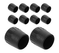 DECORNIJIA 12pcs Leg Pads for Musicians Leg Pads for Guitar Microphone Stand Replacement Mic Feet Mic Arm Stand Universal Black