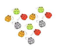 DECORNIJIA 12pcs Night Reflector Pendants Tag Key Holder Bag Pendant Reflective Keychain for Backpack Bag Hanging Keyring Purse Birds Reflective Keychains for Key Ring Pvc