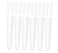 DECORNIJIA 150pcs Silicone Tweezers Tip Covers Non-Slip Protective Caps for Eyelash Crafting Soft Replacement Head Protectors for Stainless Steel Tweezers