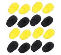 DECORNIJIA 16 Pairs Silicone Hair Dye Ear Covers Reusable Protective Earmuffs for Hair Coloring Salon Bathing Shower Leakproof Seal Comfortable Fit