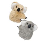 DECORNIJIA 1Pair Adorable Plush Hair Clips Cute Mini Animal Claw Clips for Women Cartoon Hairpins for Stylish Hair Accessories Secure Grip Design for Wear