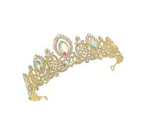 DECORNIJIA 1pc Elegant Rhinestone Tiara Crown for Weddings and Parties Dazzling Hair Band for Brides Bridesmaids and Costume Events Durable and Stylish Crystal Headpiece