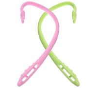 DECORNIJIA 2 Pcs Multi-Functional Massage Hook Tool for Deep Pressure Acupoint Therapy Relieves Cervical Shoulder Back and Waist for Athletes Travelers and Desk Workers Random Color