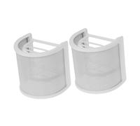 DECORNIJIA 2 pcs U Shaped Handheld Microphone Pop Filter Metal Windscreen Shield for Recording Live Broadcast Speech Protection From Saliva Spatter Compatible with Various Mic Types