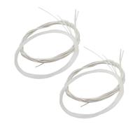 DECORNIJIA 2 Sets Nylon Core Acoustic Guitar Strings for Tones Easy Replacement Enhanced Sound Performance Versatile for Various Musical Styles for Frequent Use and Live Shows