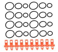 DECORNIJIA 20 Sets Fishing Hook Holders with Sponge Pads Lure Keepers for Sea Fishing Accessories Practical Fixed Bait Hooks Organizers for Efficient Angling