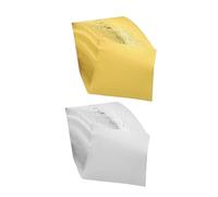 DECORNIJIA 200 Sheets Single Sided Shiny Origami Paper Squares for DIY Crafting Silver Gold Colored Folding Paper Durable Handmade Art Supply for Party Decorations