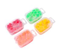 DECORNIJIA 200pcs Artificial Corn Carp Fishing Lures Soft Baits PVC Material Reusable Bionic Simulation Floating Baits for Freshwater Saltwater River Lake Ocean Fishing Green Yellow Red