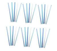 DECORNIJIA 200pcs Gradient Blue Glitter Origami Paper Strips for DIY Colors Handmade Folding Craft for Adults Thick Easy Fold Paper for Scrapbooking and Art Projects