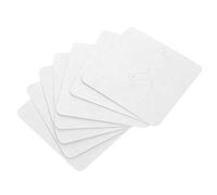 DECORNIJIA 200pcs Jewelry Brooch Pin Display Cards White Brooch Card Paper for Organizing and Showcasing Accessories for Home Storage and Crafting