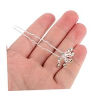 DECORNIJIA 20pcs Bridal Hairpins U Shaped Breath Design with Rhinestones Pearl Wedding Hair Accessories for Bridesmaids Women Lightweight Firm Hold
