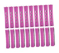 DECORNIJIA 20pcs Hair Rollers Cold Perming Curlers for Styling Suitable for Home and Salon Use Material to Use for Waves and Retro Hair Styles