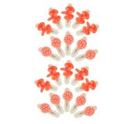 DECORNIJIA 20pcs Halloween Brain Lungs Hair Clips Non-slip Colored Barrettes for Women Cute Party Hairpins Secure Hold for Birthday Party Favor Decorations