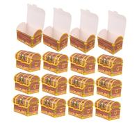DECORNIJIA 20pcs Pirate Treasure Box Boys and Girls Party Favor Boxes Treasure Chest Decoration for Birthday Halloween