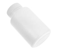 DECORNIJIA 20pcs Portable Plastic Pill Bottles with Leakproof Screw Caps White Powder Containers for Travel Medicine Storage Small Tablet Case Secure Dispenser Jars for Pills and Liquids