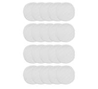DECORNIJIA 20pcs Reusable Washable Cotton Nursing Breast Pads for Leaking Maternity Breastfeeding Supplies for Women Postpartum Care