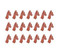 DECORNIJIA 21pcs Guzheng Bridges Musical Instrument Parts Light Brown Guzheng Support Pillar Accessories for Piano