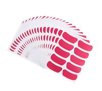 DECORNIJIA 22 Sheets Softball Eye Strips PVC Adhesive Sports Face Stickers for Baseball Football Hockey Fans Moisture Resistant Under Eye Decals Easy to Write Game Day Supplies
