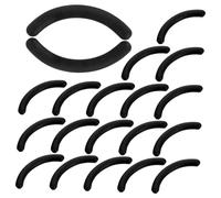 DECORNIJIA 24pcs Eyelash Curler Strip Glue Eye Lash Curler Lift Pads Refills Lashes Refill Rubber